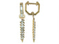 EFFY 14K YELLOW GOLD DIAMOND EARRINGS