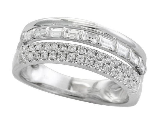 EFFY 14K WHITE GOLD DIAMOND RING