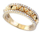 EFFY 14K YELLOW GOLD DIAMOND RING
