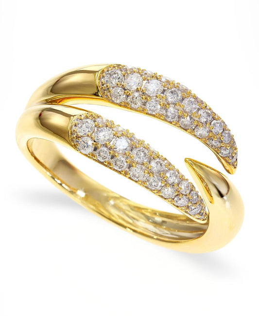 EFFY 14K YELLOW GOLD DIAMOND RING