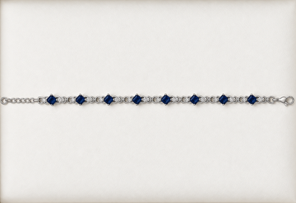 Sapphire Stars Bracelet