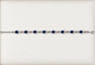 Sapphire Stars Bracelet