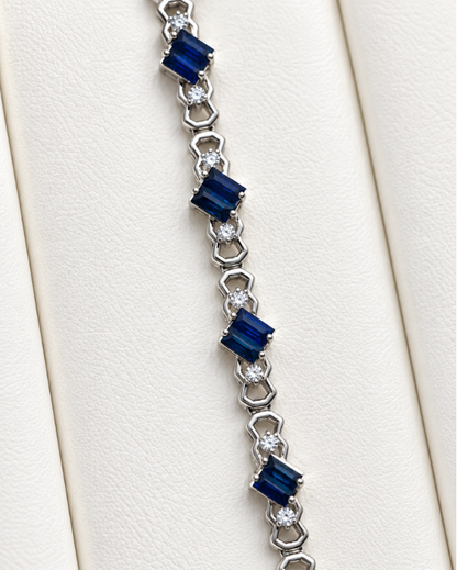 Sapphire Stars Bracelet