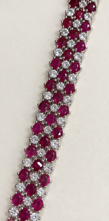 Ruby X Bracelet