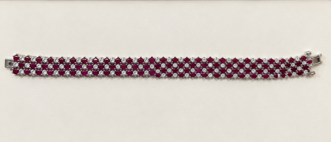 Ruby X Bracelet