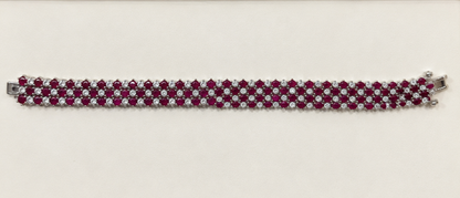 Ruby X Bracelet