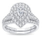 14K 1.00CT Diamond Bridal Ring