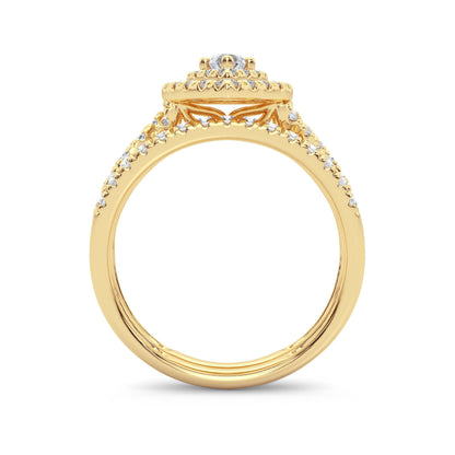 14K 1.00CT Diamond BRIDAL RING
