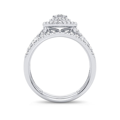 14K 1.00CT Diamond BRIDAL RING