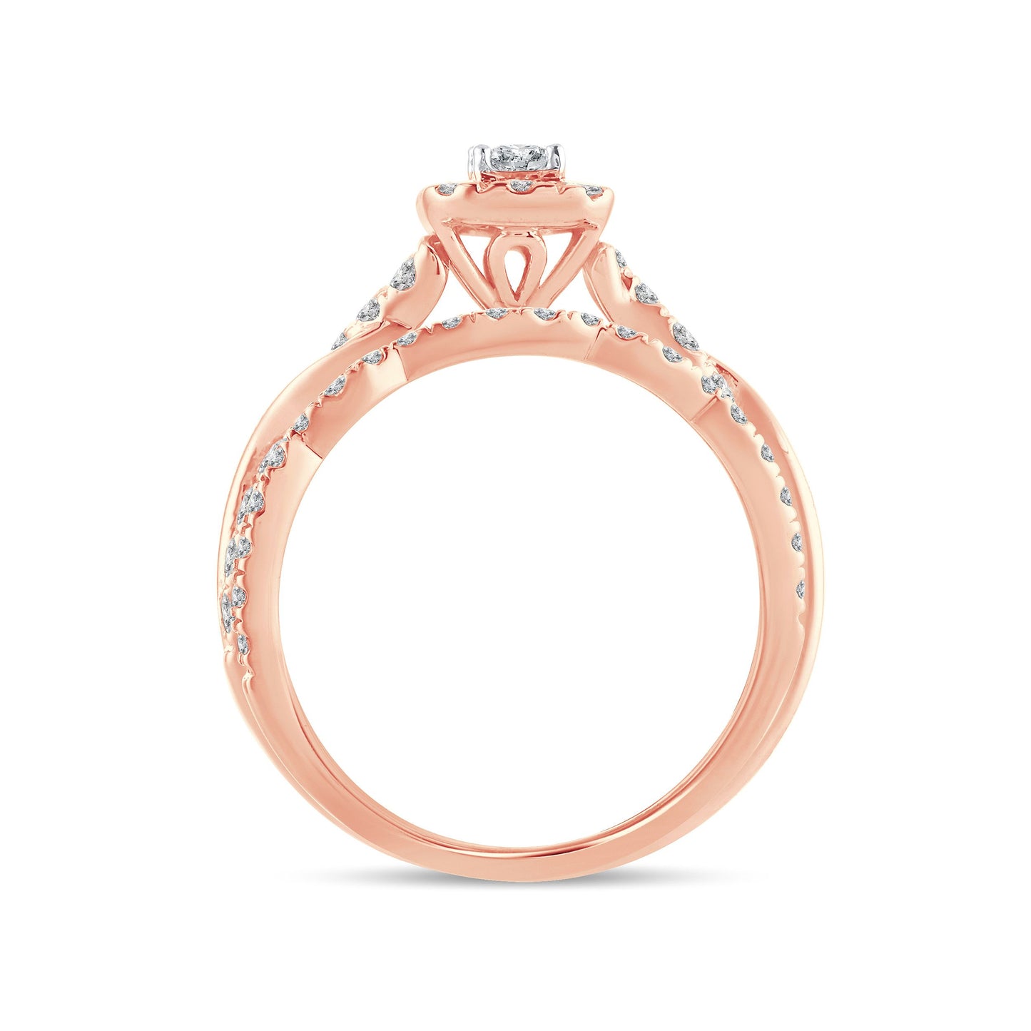 14K 1.25CT Diamond BRIDAL RING