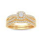 14K 0.33ct Diamond Bridal Ring