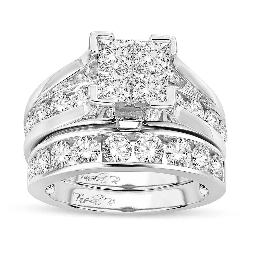 14K  4.00CT Diamond BRIDAL  RING