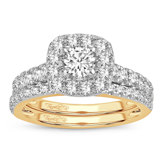 14K 1.50CT DIAMOND BRIDAL RING