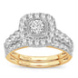 14K 1.50CT DIAMOND BRIDAL RING