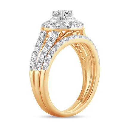 14K 1.00CT Diamond BRIDAL RING