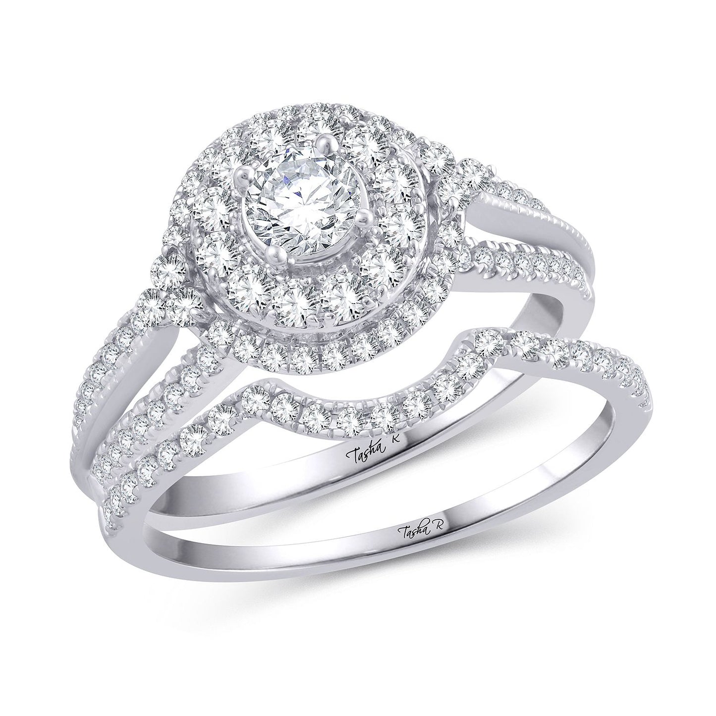 14K 1.00CT Diamond BRIDAL RING