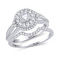 14K 1.00CT Diamond BRIDAL RING