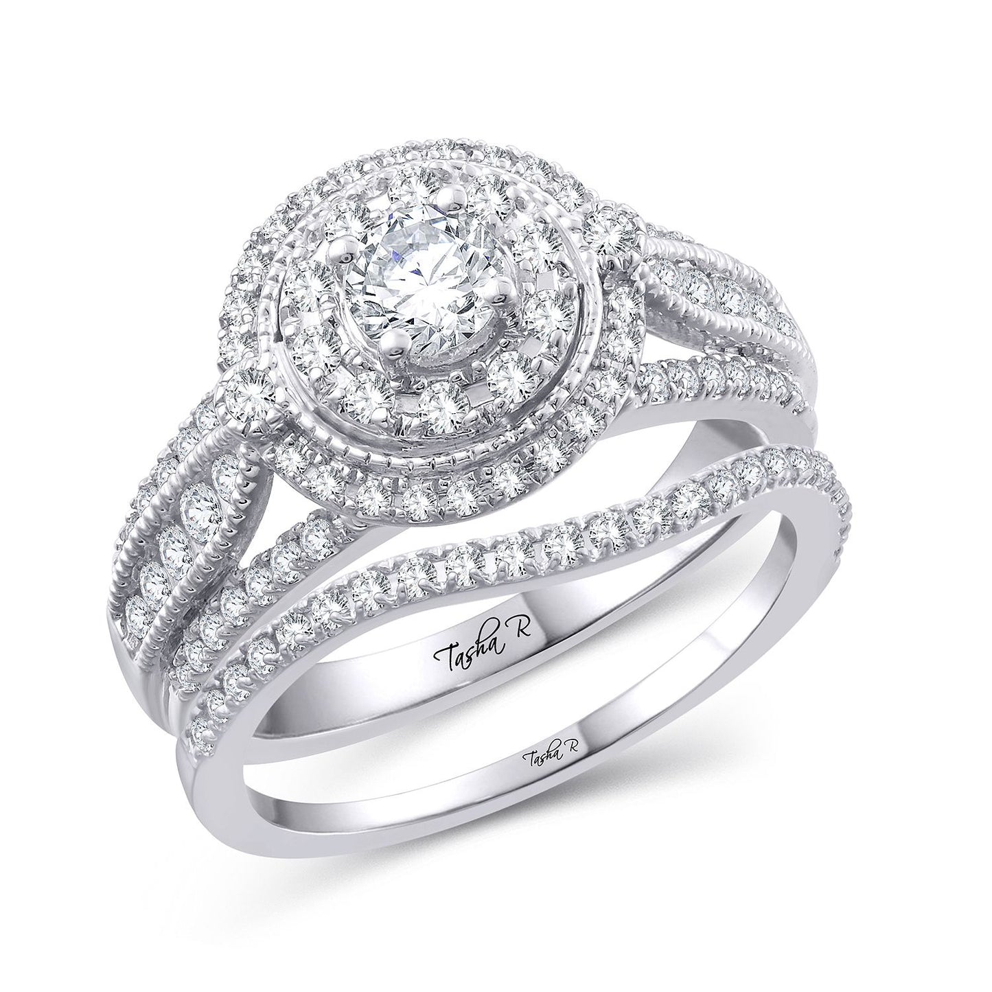 14K 1.00CT Diamond BRIDAL RING