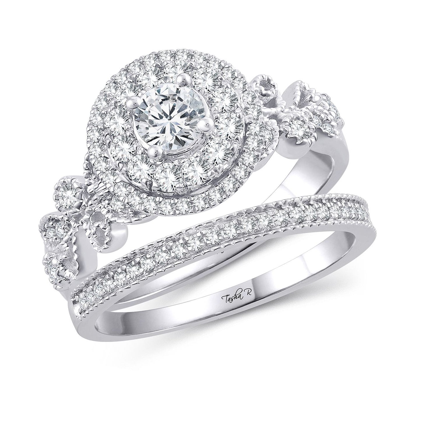 14K 1.00CT Diamond BRIDAL RING