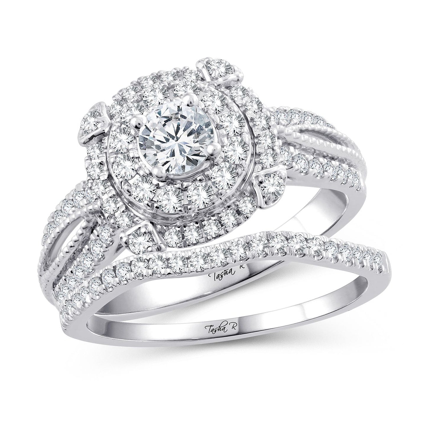 14K 1.00CT Diamond BRIDAL RING