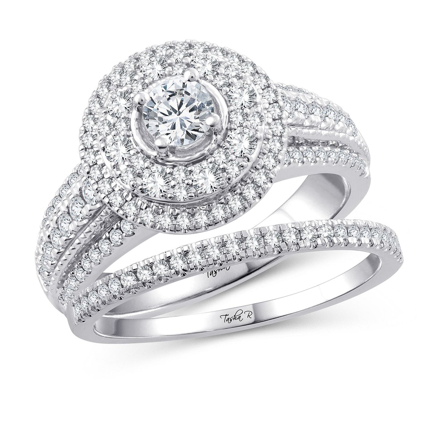 14K 1.00CT Diamond BRIDAL RING