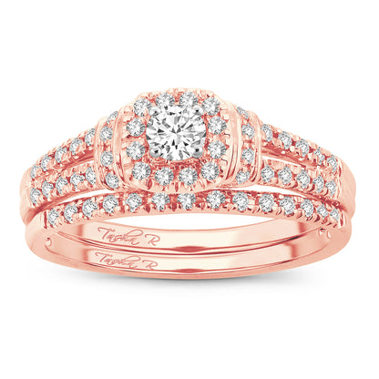 14K 0.50CT Diamond BRIDAL RING