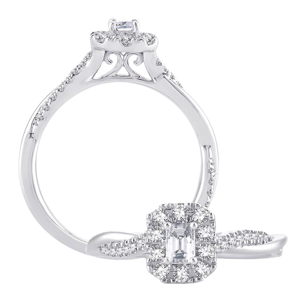 14K 0.50CT Diamond BRIDAL RING