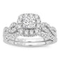 14K 1.00CT Diamond BRIDAL RING