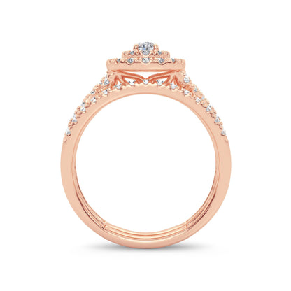 14K 1.00CT Diamond BRIDAL RING