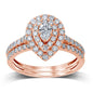 14K 1.00CT Diamond BRIDAL RING
