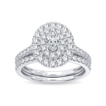 14K 1.00CT Diamond Bridal Ring