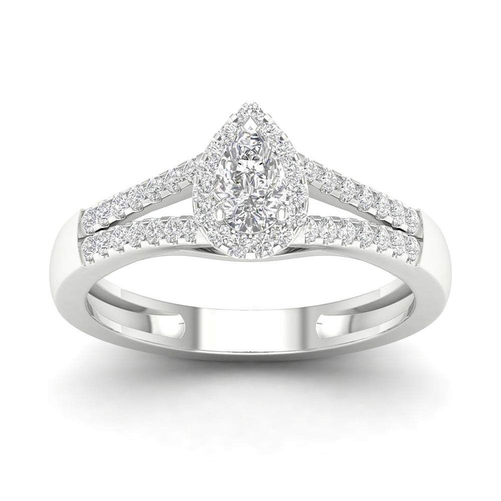 14K 0.40CT Diamond BRIDAL RING