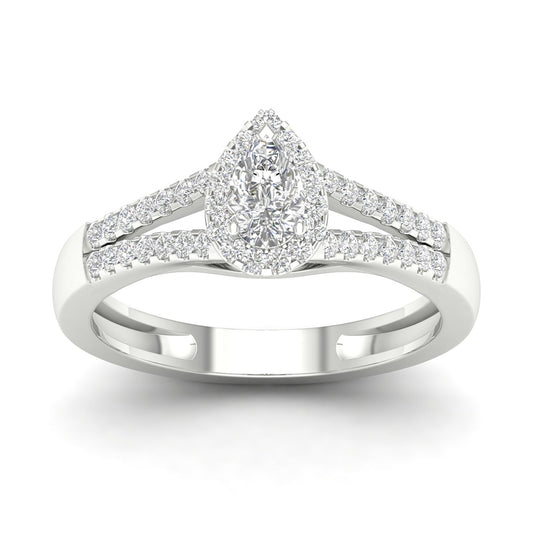 14K 0.40CT Diamond BRIDAL RING