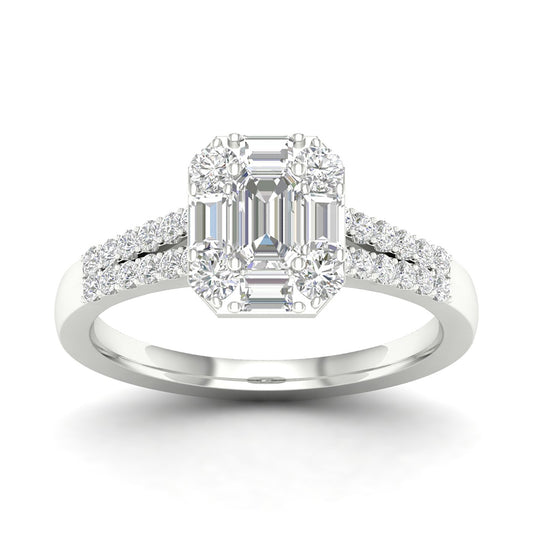 14K 0.50CT Diamond BRIDAL RING