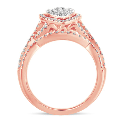 14K  1.00CT  Diamond  BRIDAL  RING