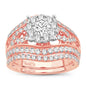 14K  1.90CT  DIAMOND  BRIDAL  RING