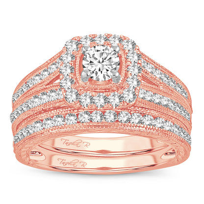 14K 1.50CT DIAMOND BRIDAL RING