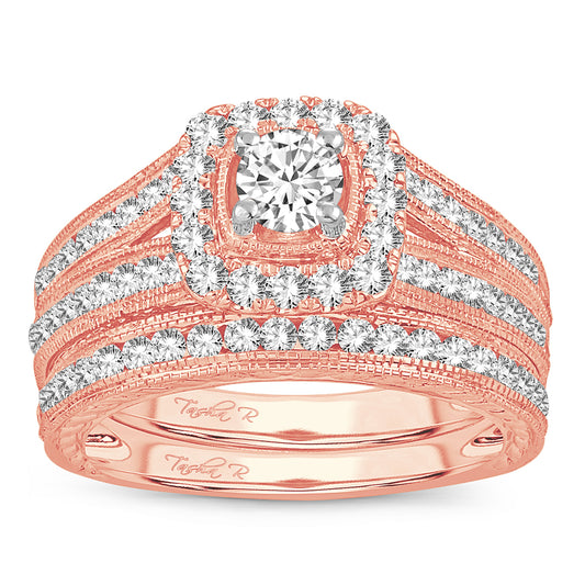 14K 1.50CT DIAMOND BRIDAL RING