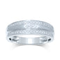 10K White Gold 1/4 Ct.Tw. Diamond Mens Ring