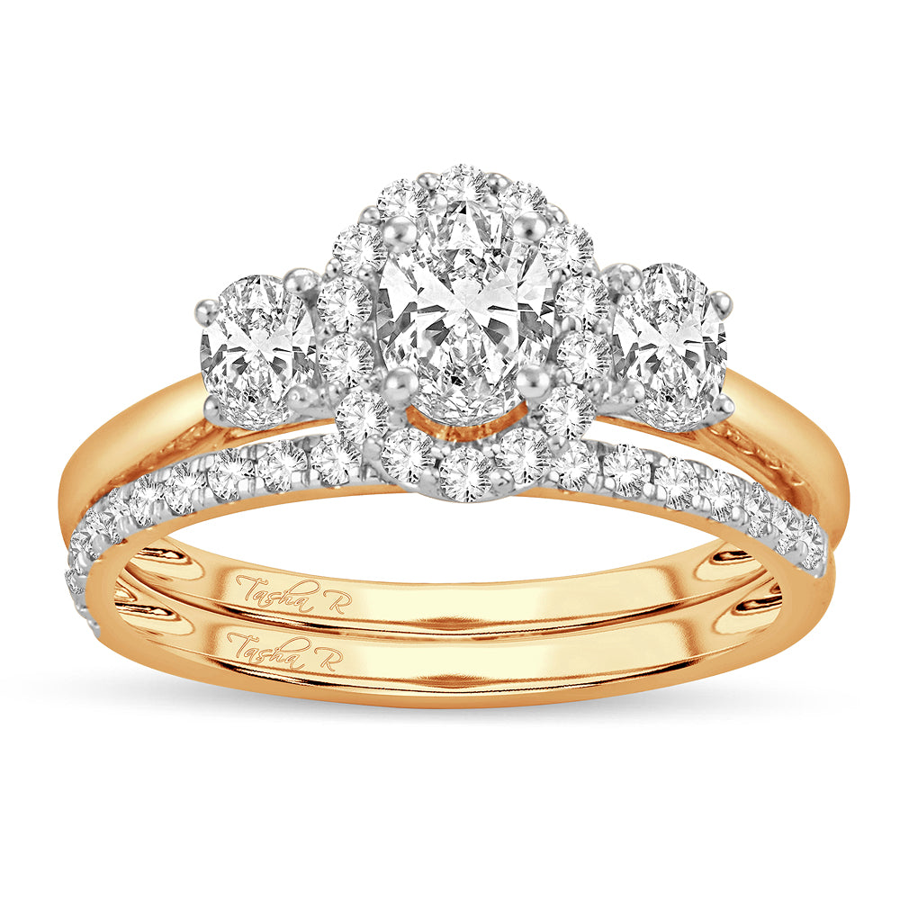 14K 1.20CT Diamond BRIDAL RING