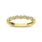 14K Yellow Gold Marquise Frame 1/6 Ctw Diamond Band