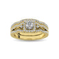 10K Yellow Gold 1/2 Ct.Tw. Diamond Bridal Ring