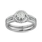 Diamond 1/2 ct tw Bridal Ring in 14K White Gold