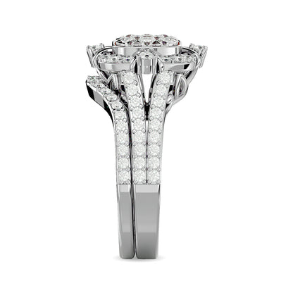Diamond 1 ct tw Bridal Ring in 14K White Gold