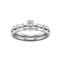 Diamond 1/3 ct tw Bridal Ring in 10K White Gold