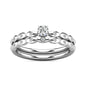 Diamond 1/3 ct tw Bridal Ring in 10K White Gold