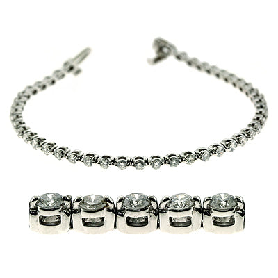 White Gold Diamond Bracelet
