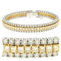 Yellow & White Gold Diamond Bracelet