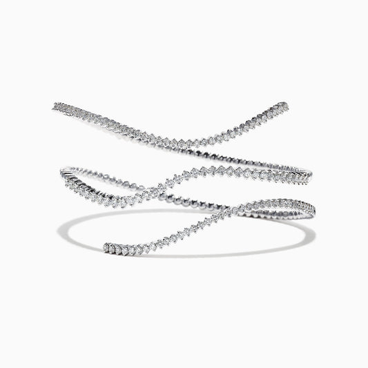 Effy 14K White Gold Diamond Bracelet