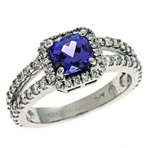 Tanzanite & Diamond Ring